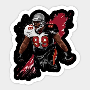 Warren Sapp Tamba Bay Liquefy Sticker